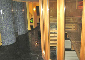 Sauna im Sportclub in Klösterle